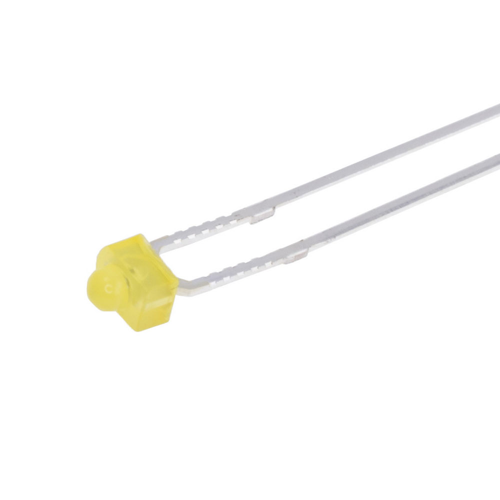 20 LEDs 5mm diffus gelb yellow jaune geel diffuse gelbe LED Typ WTN-5-1800ge 