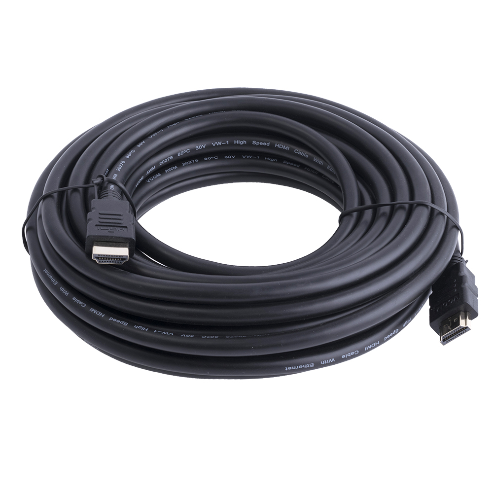 Kabel HDMI 1.4, Stecker HDMI von beiden Seiten, Laenge 10m, schwarz (CG511-100-PB)