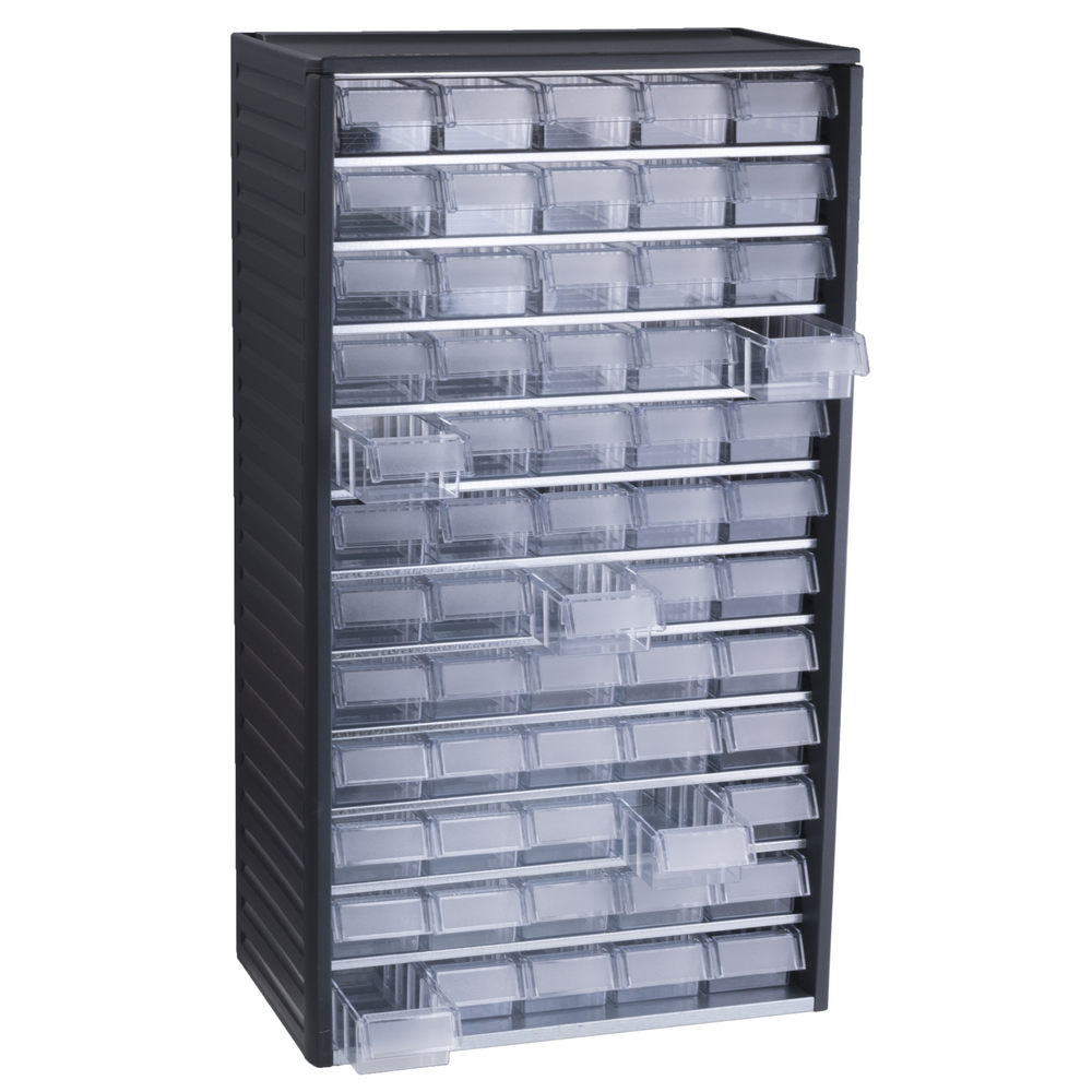 Kleinteilemagazin Treston 550 Sortimentkasten 550x310x180 mit 60 Schubladen Kleinteilemagazin Treston 550 Sortimentkasten 550x310x180 mit 60 Schubladen