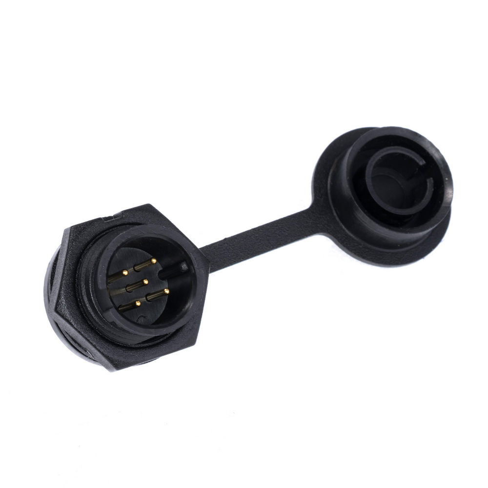 KLS15-249-5M1 (Steckdose block 5-x Kont., rund Jack, IP67) KLS15-249-5M1 (Steckdose block 5-x Kont., rund Jack, IP67)
