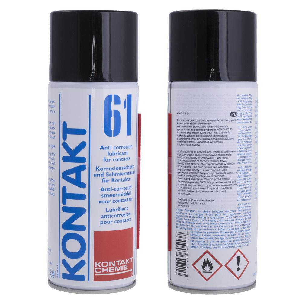 KONTAKT 61 Schutz- und Schmier- Mittel Spray 400ml KONTAKT 61 Schutz- und Schmier- Mittel Spray 400ml