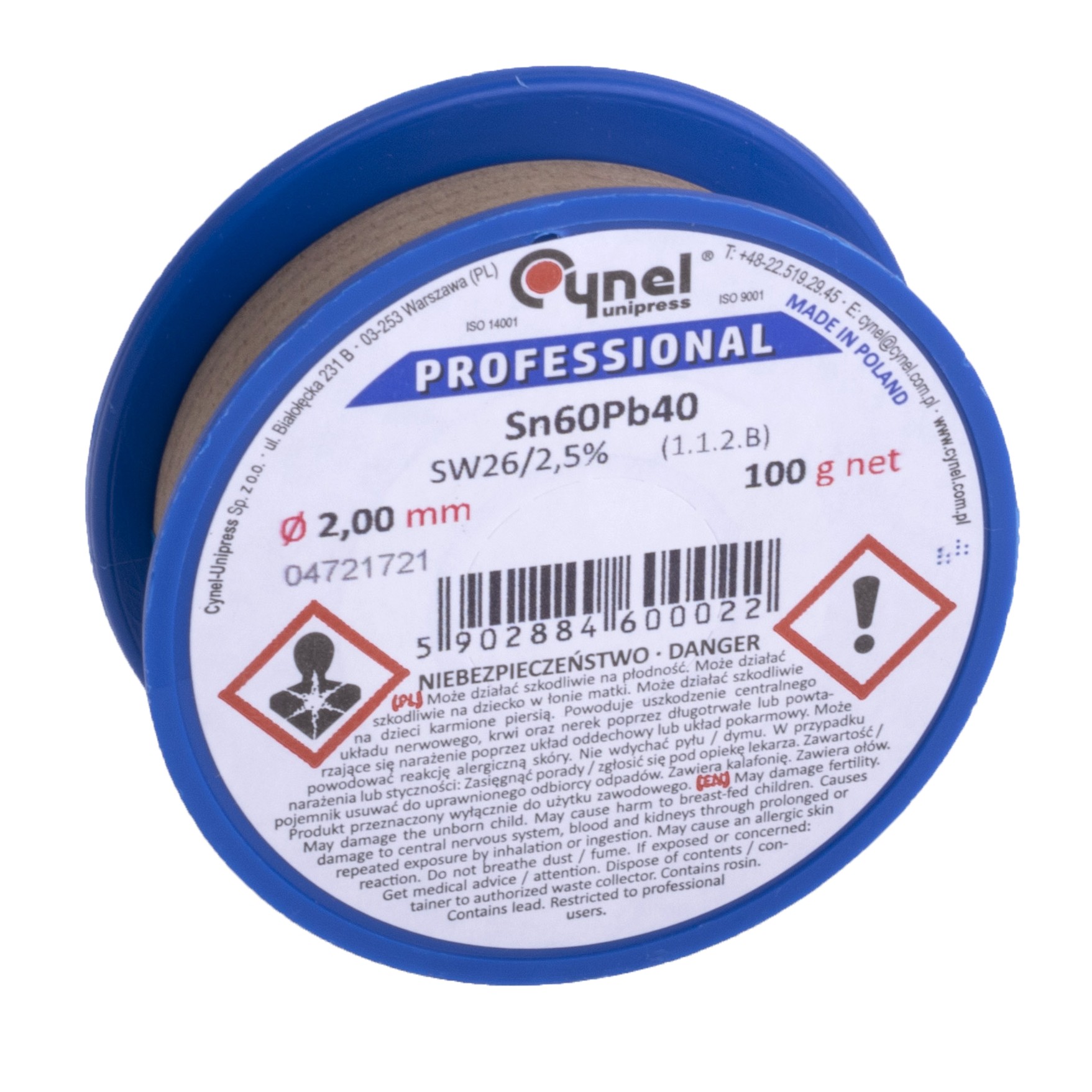 LC60-2.00/0.1 Draht Lötmaterial Sn-60% Pb-40% 2,00mm 100g. LC60-2.00/0.1 Draht Lötmaterial Sn-60% Pb-40% 2,00mm 100g.