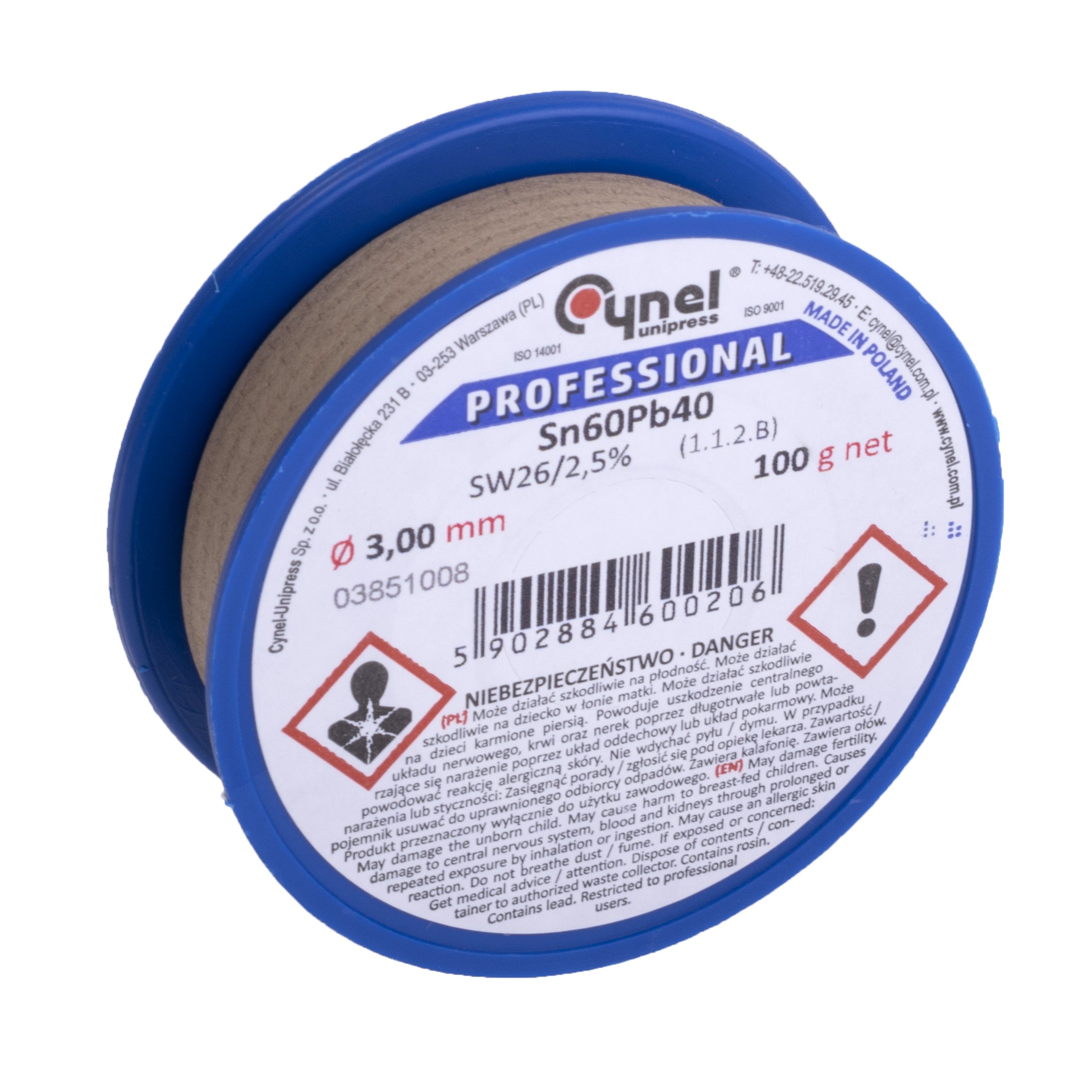 LC60-3.00/0.1 Draht Lötmaterial Sn-60% Pb-40% 3,00mm 0,1kg. LC60-3.00/0.1 Draht Lötmaterial Sn-60% Pb-40% 3,00mm 0,1kg.