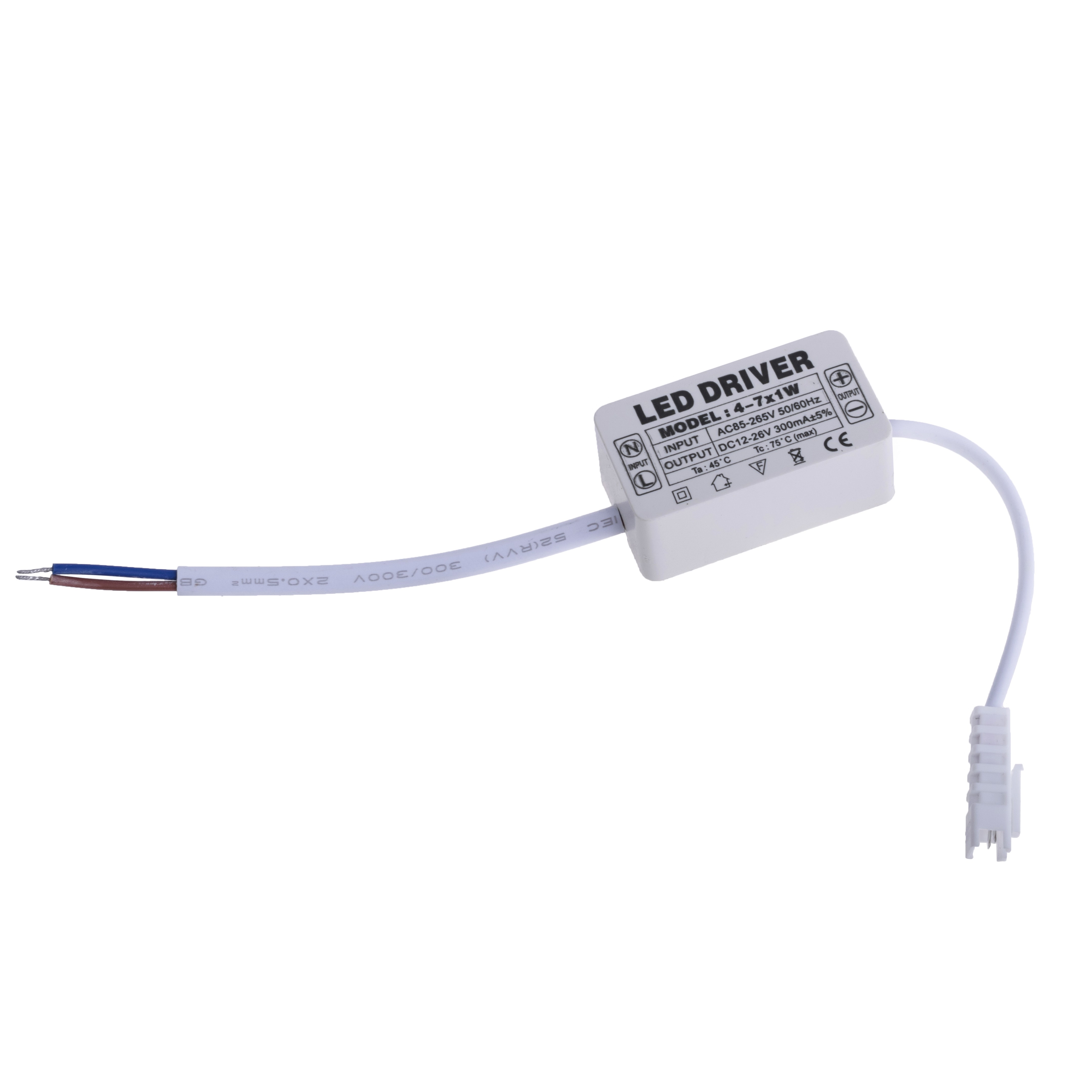LED Driver fur 4-7 1 Watt LED (AC/DC) LED Driver fur 4-7 1 Watt LED (AC/DC)