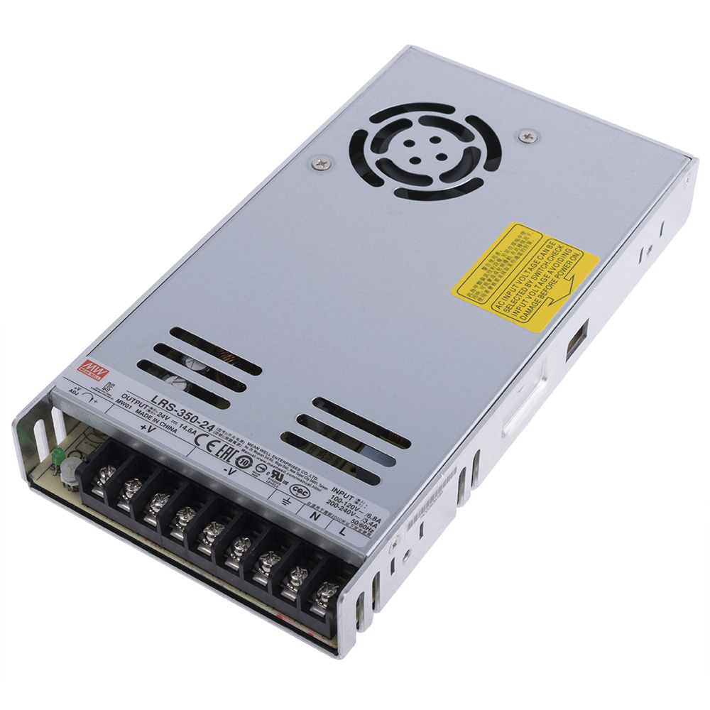 LRS-350-24 Netzteil 350W 24V Ultraflach 30mm 1HU Einbau-Metallgehäuse LRS-350-24 Netzteil 350W 24V Ultraflach 30mm 1HU Einbau-Metallgehäuse
