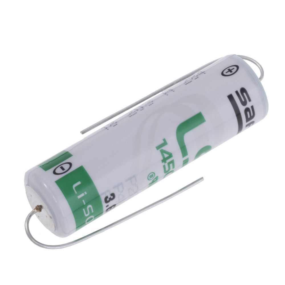 SAFT-LS14500CNA Lithium Batterie AA LS14500CNA mit Axial-Drahtausgängen 3,6V 2,6Ah SAFT-LS14500CNA Lithium Batterie AA LS14500CNA mit Axial-Drahtausgängen 3,6V 2,6Ah