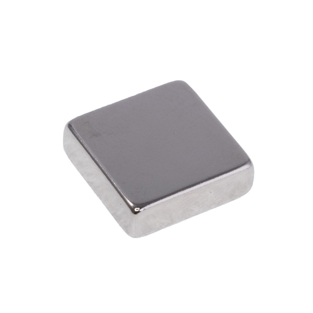 Neodym Magnet, Quader Block 15 x 15 x 5 mm (N38), Ni+Cu+Ni (Nickel) Neodym Magnet, Quader Block 15 x 15 x 5 mm (N38), Ni+Cu+Ni (Nickel)