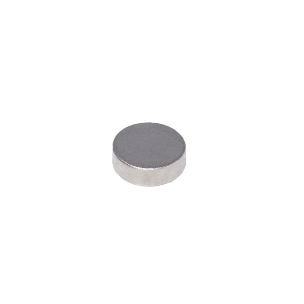 Neodym Magnet Kleine Zylinder 0,1 kg  N38 Ø3 x 1 mm vernickelt