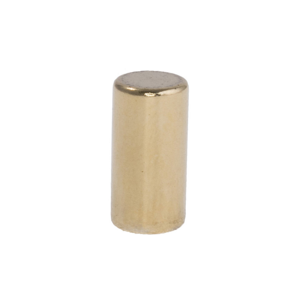Neodym Magnet, Zylinder Ø7.5 х 15mm (N38), vergoldet