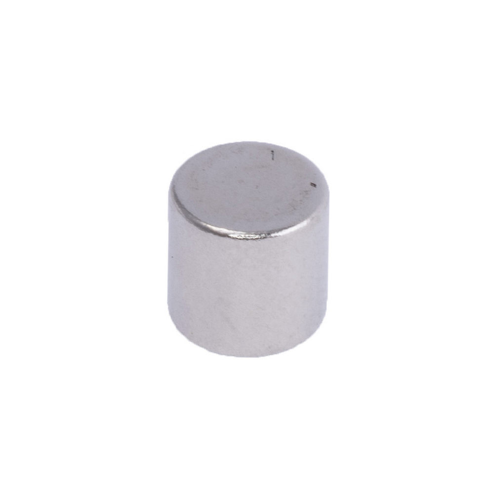 Neodym Magnet Starke Zylinder N38 Ø7,5 x 7,5 mm vernickelt