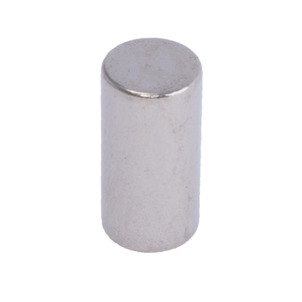 Neodym Magnet Starke Zylinder N38 Ø7,5 x 15 mm vernickelt