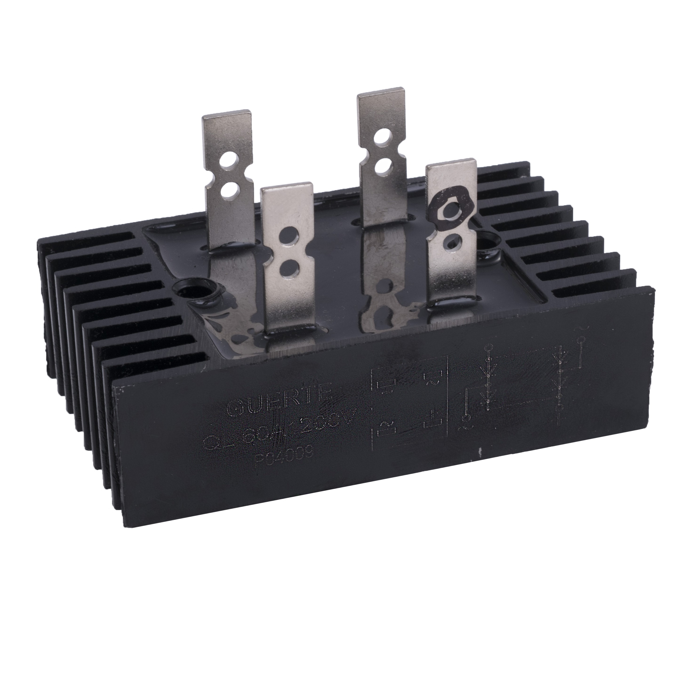 Einphasig-Brückengleichrichter Guerte QL60-12 60A 1200V Einphasig-Brückengleichrichter Guerte QL60-12 60A 1200V