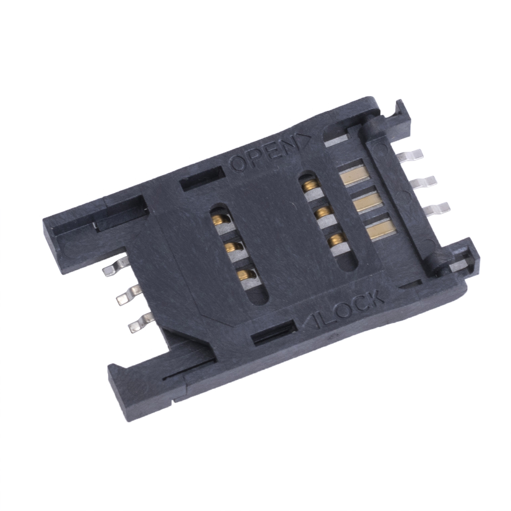 SIM0424B (ICA-501-006-TR, SIMCN, KLS1-SIM-013-6P) (Slot für SIM-Karte) SIM0424B (ICA-501-006-TR, SIMCN, KLS1-SIM-013-6P) (Slot für SIM-Karte)