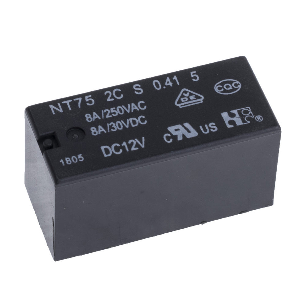 Relais NT75-2C-S-8-DC12V-0.41-5.0-N Ningbo Forward Relay Relais NT75-2C-S-8-DC12V-0.41-5.0-N Ningbo Forward Relay