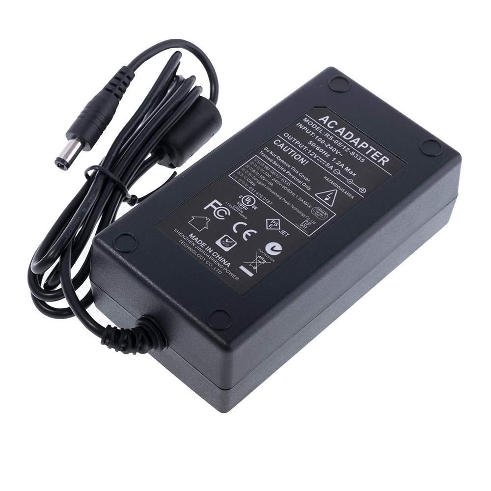 RS-05/12-S335 12V/5A (Analoge: ADPV70A, FBP060 12V, GS60A12-P1J) (Tischaufstellungnetzgerat) RS-05/12-S335 12V/5A (Analoge: ADPV70A, FBP060 12V, GS60A12-P1J) (Tischaufstellungnetzgerat)
