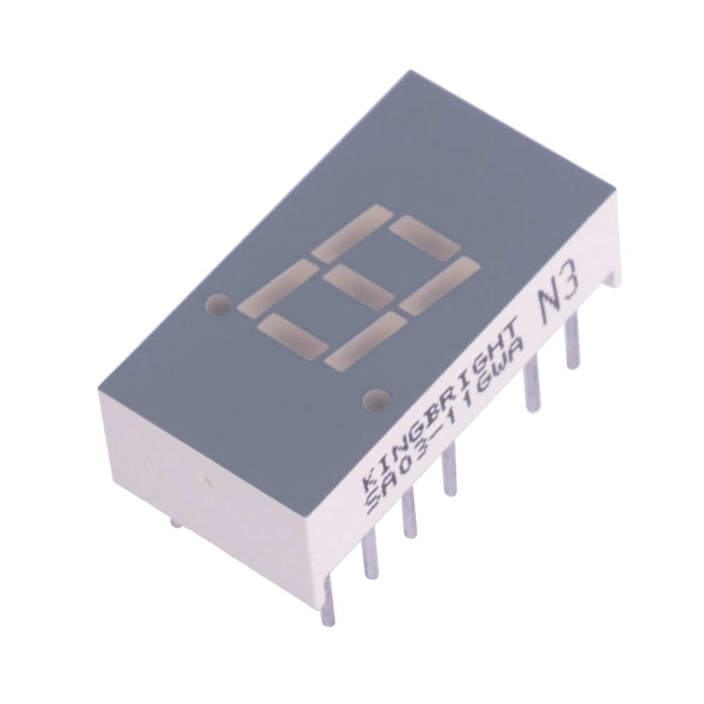 SA03-11GWA (Anzeiger 7-Segment) SA03-11GWA (Anzeiger 7-Segment)