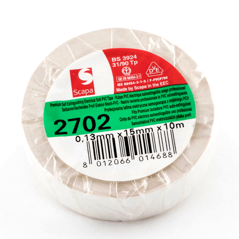 SCAPA-2702-15W Isolierungsband 15mm 10m WEI? SCAPA-2702-15W Isolierungsband 15mm 10m WEI?