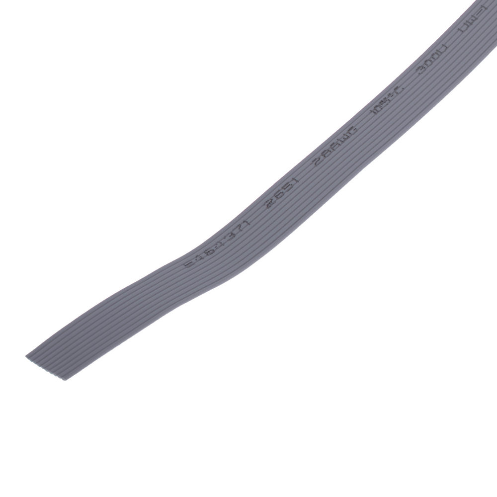 Flachbandkabel 10-polig Abstand 1,27mm (für IDC-10) (FLC-10, KLS17-127-FC-10-1)