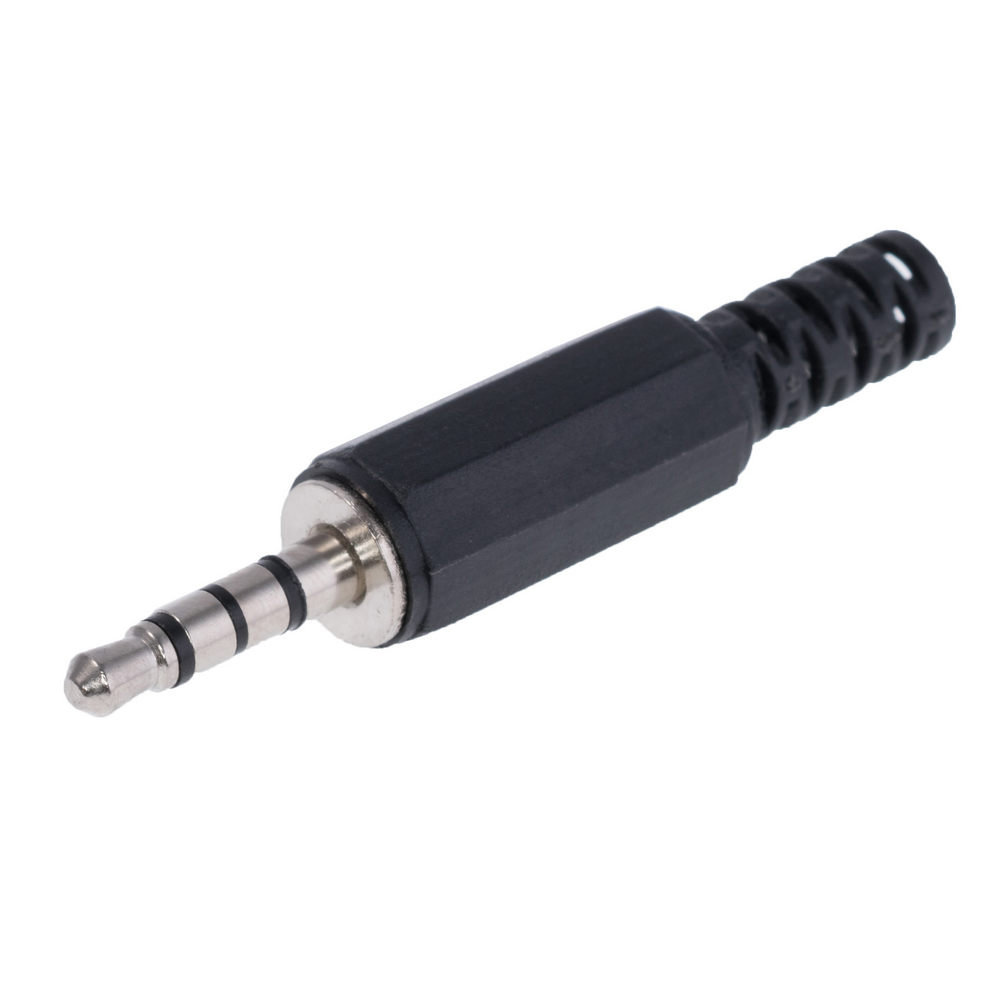 Stecker 3,5 Plastik, 4 Kontakte (JC-138) Stecker 3,5 Plastik, 4 Kontakte (JC-138)