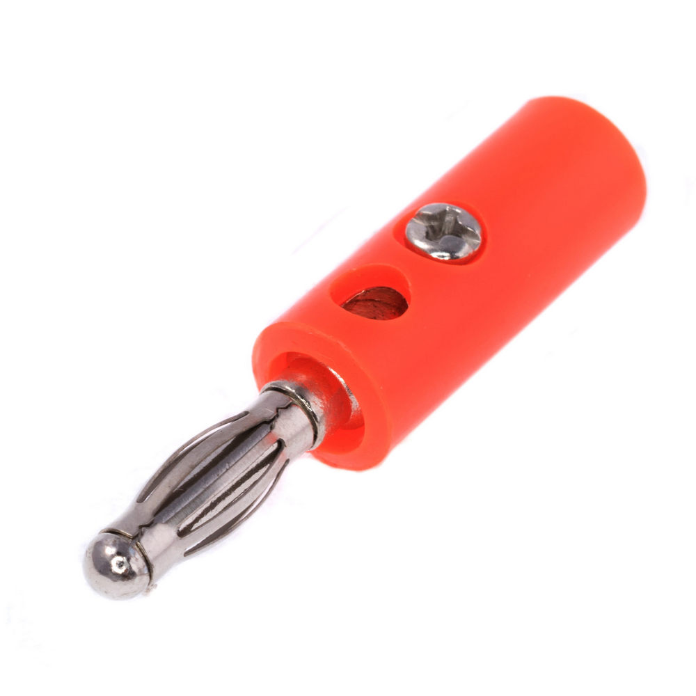 Stecker Banane, rot 4mm (KLS1-BAP-010-N-R) Stecker Banane, rot 4mm (KLS1-BAP-010-N-R)