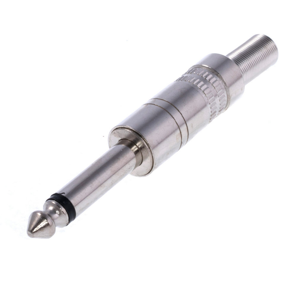 Stecker mono 6,3 Nikel (JC-013) Stecker mono 6,3 Nikel (JC-013)