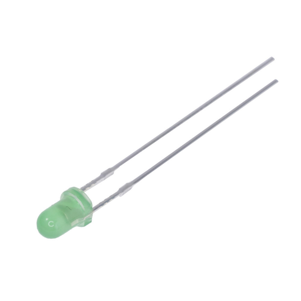 LED 3mm grün 565nm, 60° (GNL-3014GD-L G-Nor) LED 3mm grün 565nm, 60° (GNL-3014GD-L G-Nor)