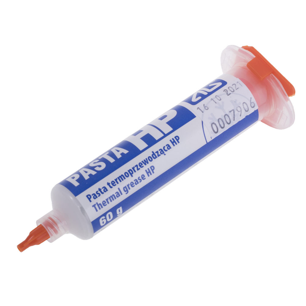 Wärmeleitpaste Spritze 60g Silicon Paste HP >1,5W/mK -30...300°C Wärmeleitpaste Spritze 60g Silicon Paste HP >1,5W/mK -30...300°C