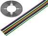 Flachbandkabel TLWY12/0.124-BQ Cable (Flachbandkabel farbig 12х0,124mm2, Cu; PVC; 300V) Flachbandkabel TLWY12/0.124-BQ Cable (Flachbandkabel farbig 12х0,124mm2, Cu; PVC; 300V)