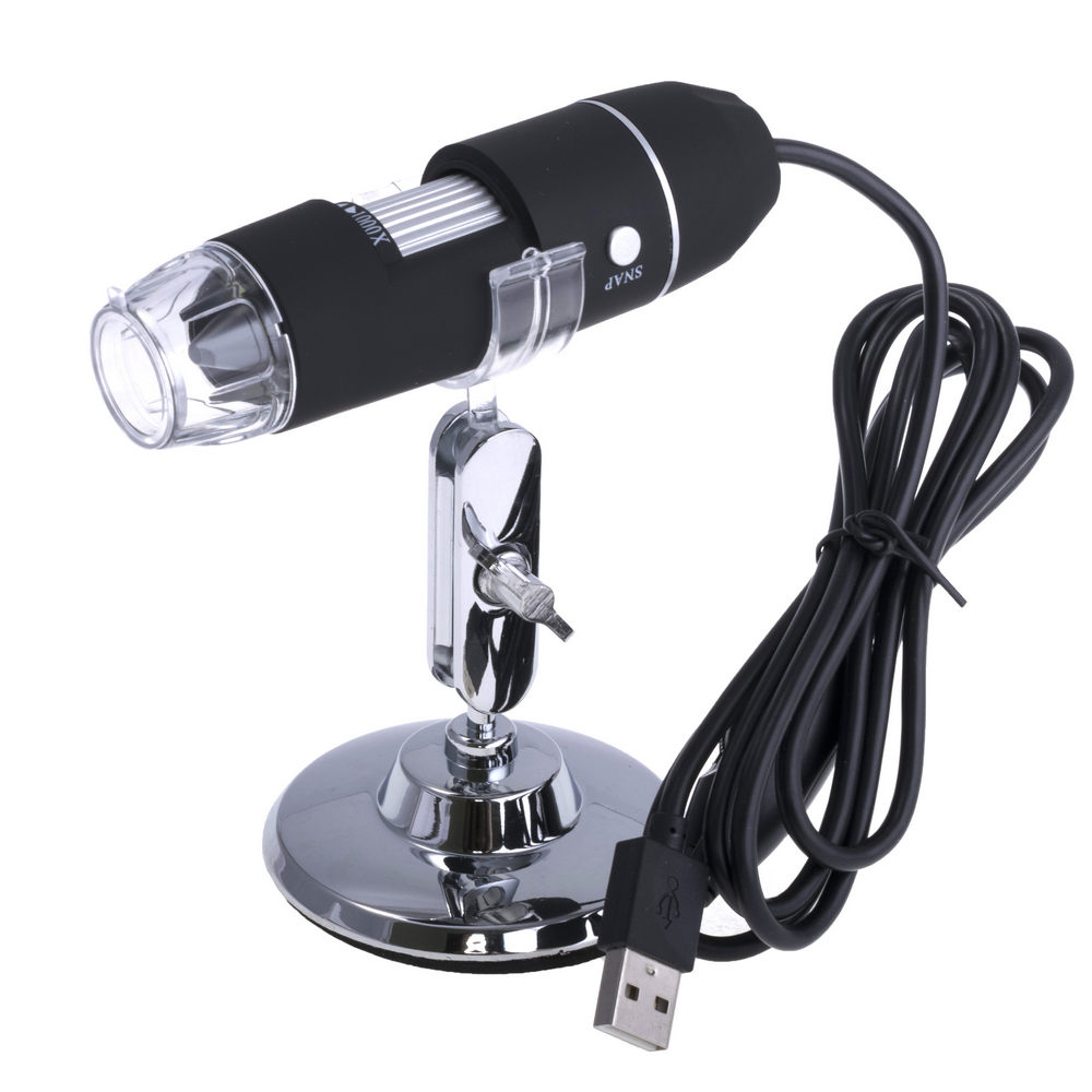 Mikroskop USB 1,3 MPix 25x-800x mit Stand CS02-800 (DLS) Mikroskop USB 1,3 MPix 25x-800x mit Stand CS02-800 (DLS)