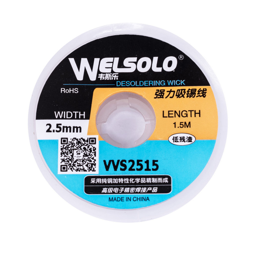 Entlötlitze 2,5mm VVS2515 Entlötlitze 2,5mm VVS2515