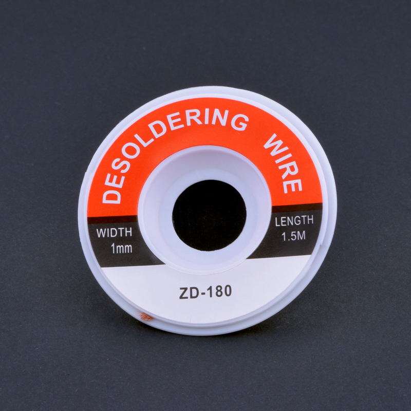 Entlötlitzen ZD-180 Rollenlänge 1,5m 1,0mm Entlötlitzen ZD-180 Rollenlänge 1,5m 1,0mm