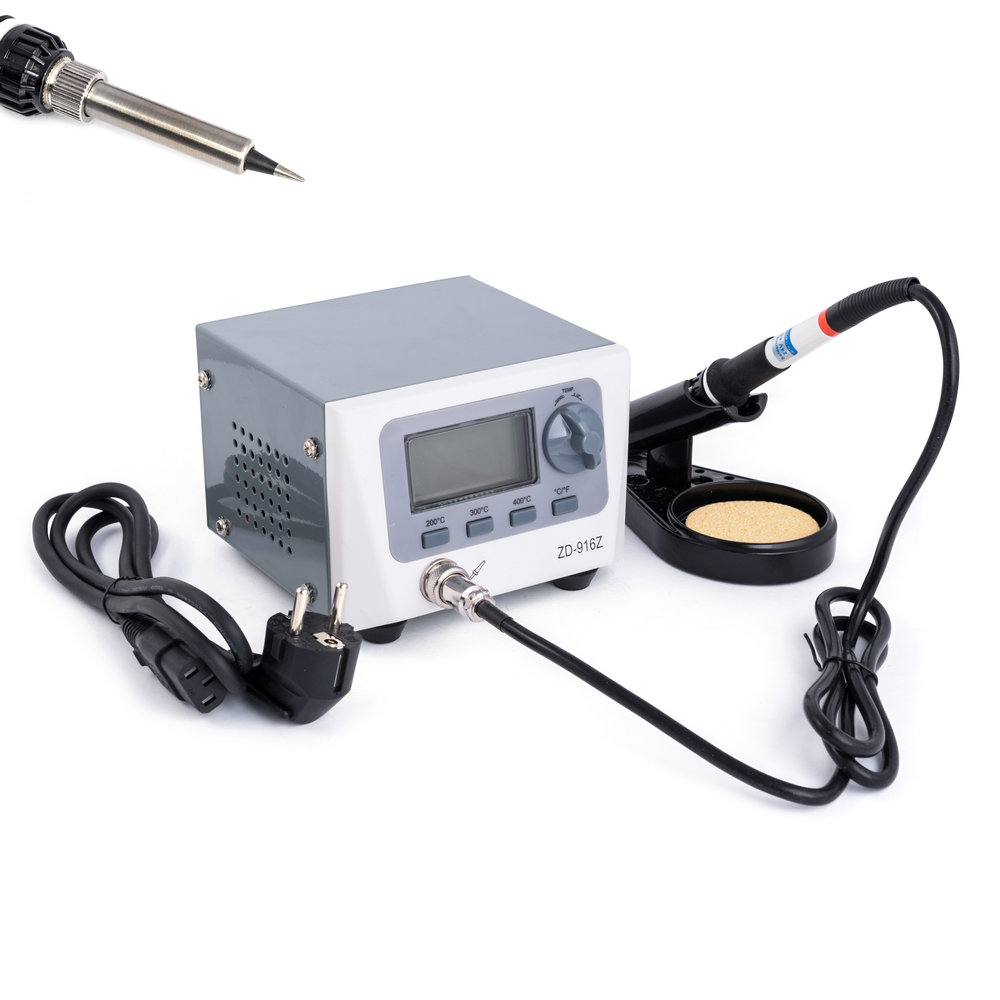 ZD-916Z Digitale Lötstation Lötkolben 60W Mikroprozessor gesteuert 160°C-480°C